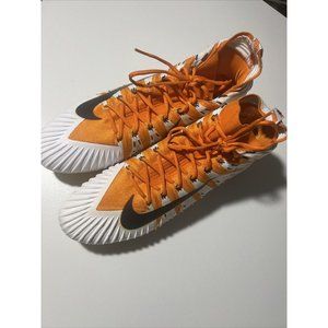 Nike‎ Alpha Menace Elite Football Cleats, 877141-801, Orange-White, Size 16 NEW